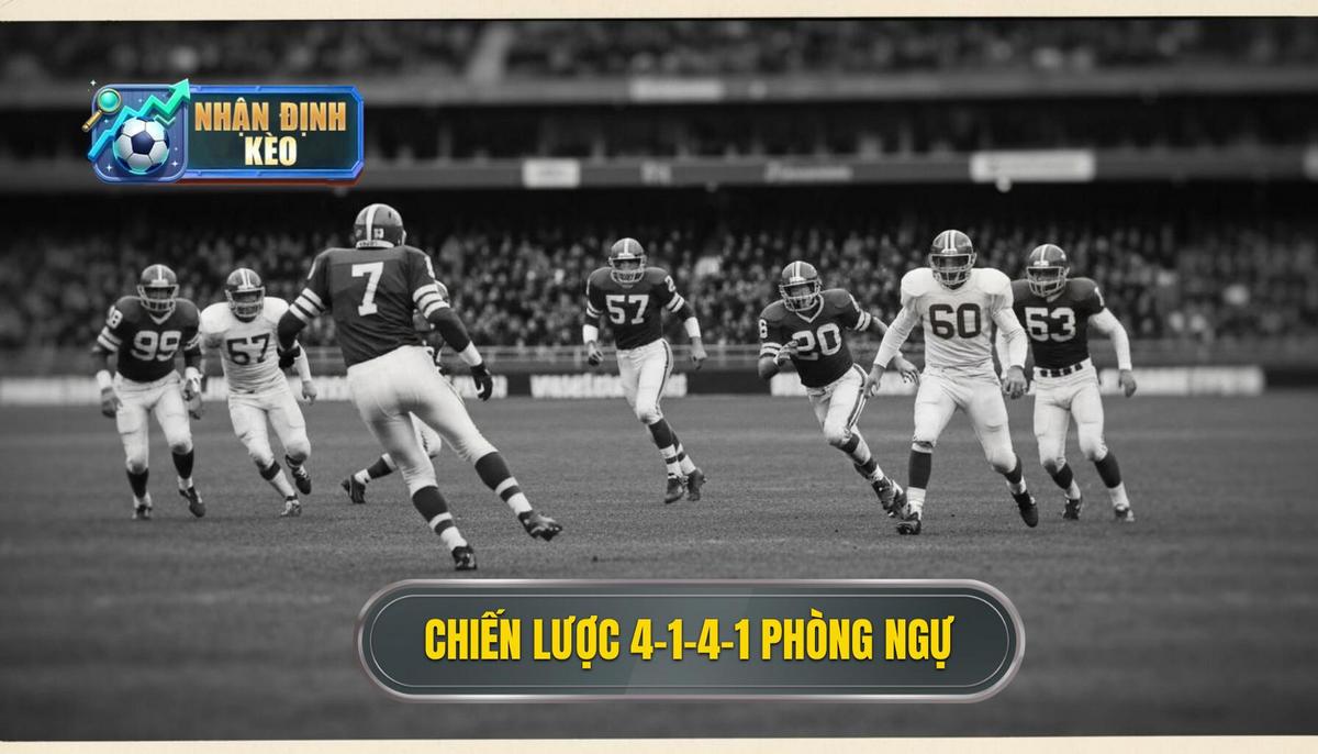 Chiến Lược Vận Hành Khi Áp Dụng 4-1-4-1 Phòng Ngự
