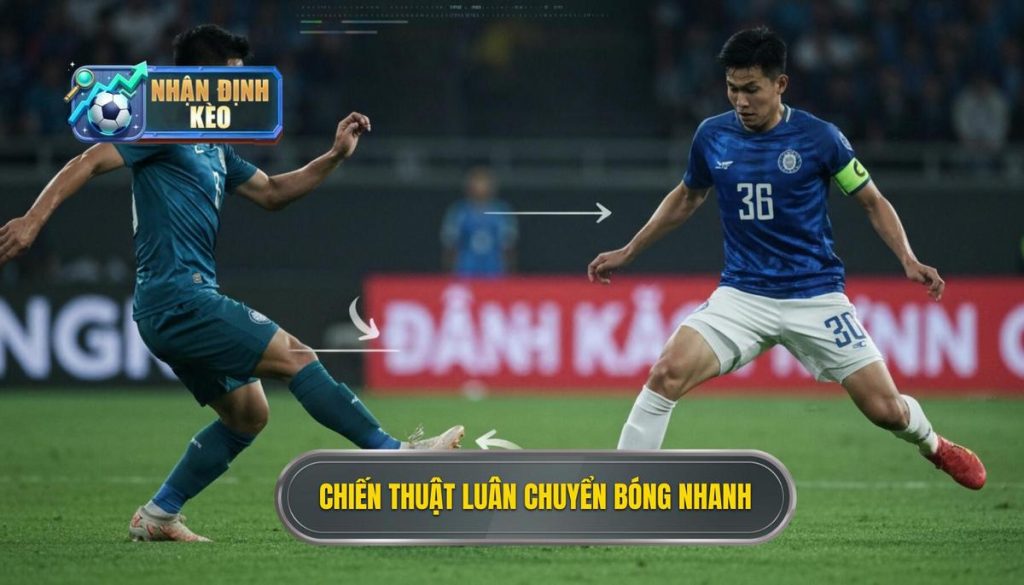 Chiến thuật luân chuyển bóng nhanh