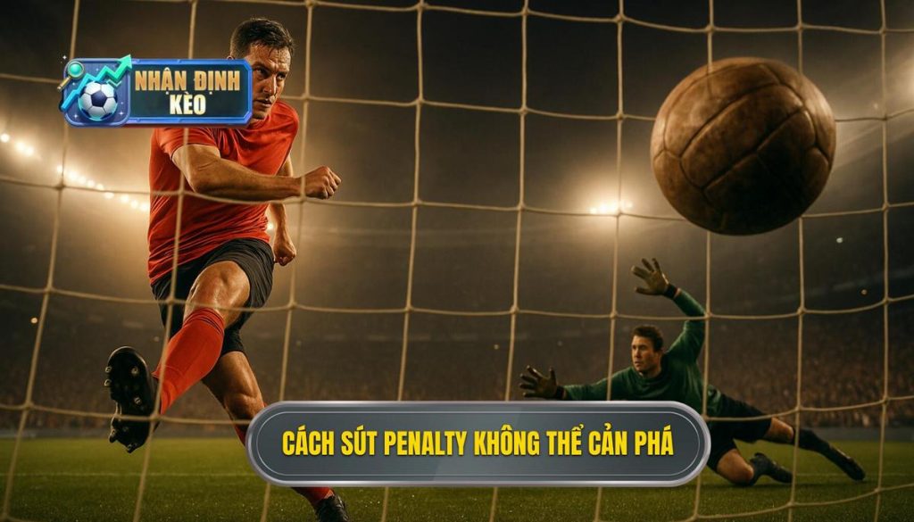 Cách sút penalty không thể cản phá