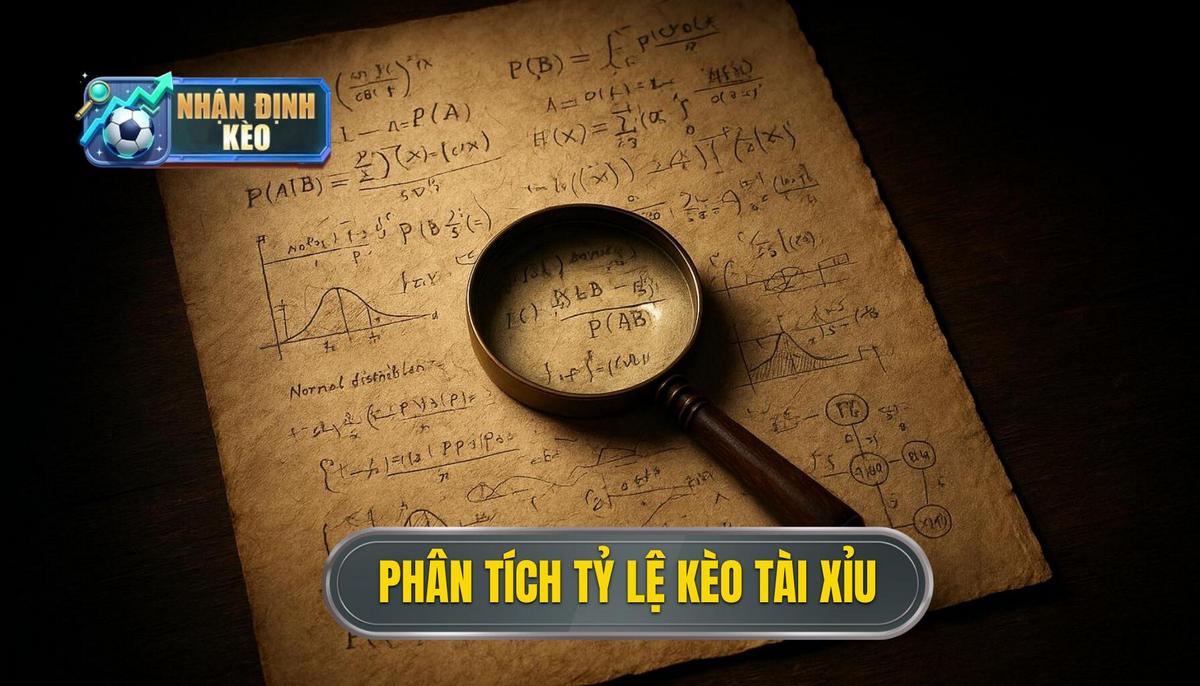 Phân tích các tỷ lệ phổ biến trong kèo tài xỉu cả trận