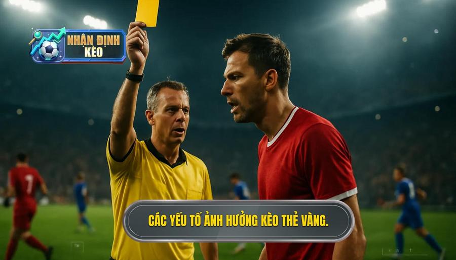 3. Các yếu tố ảnh hưởng kèo thẻ vàng.