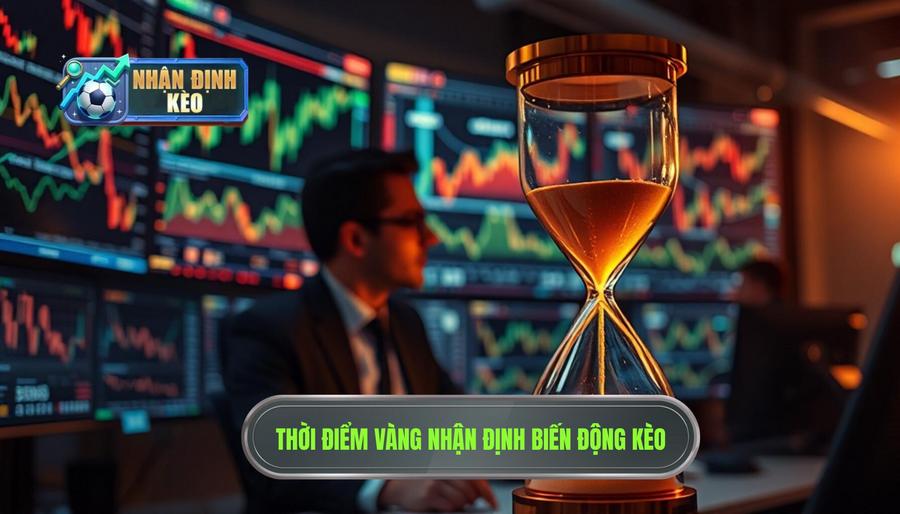 Các thời điểm vàng để nhận định biến động kèo